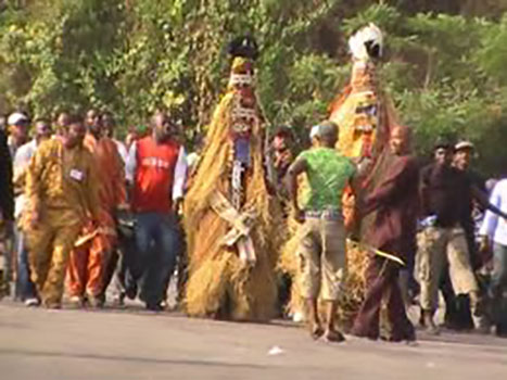 Good African Cultures, Photo of masquerade dance